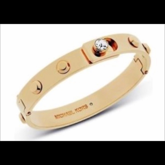 Sold ❤️ Michael Kors Cityscape Astor gold bracelet - Picture 2 of 6